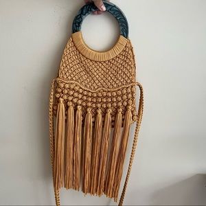 Cleobella Monaco Crossbody Bag in Yellow